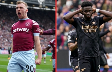 
                Arsenal hoà như thua trước West Ham, Liverpool: Pháo Thủ tự chấm dứt giấc mơ vô địch?
            