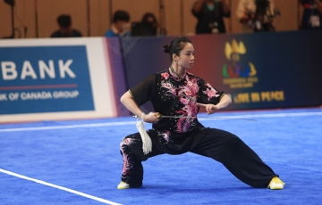 Mừng sinh nhật, Dương Thúy Vi giành luôn HCV SEA Games 32