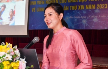 Ánh Viên giành giải nhất nghiên cứu khoa học