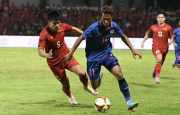 CĐV Thái Lan không tiếc lời chê U22 Việt Nam sau bàn thua ngay phút thứ 2