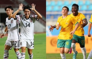 
                Trực tiếp U17 Nhật Bản vs U17 Úc, 17h00 hôm nay 26/6
            