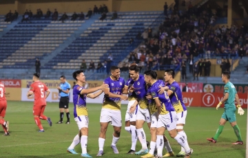 Hà Nội FC tạo cơn mưa bàn thắng trước Hải Phòng FC