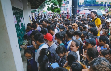Chủ nhà Campuchia sợ CĐV trèo rào xem bóng đá tại SEA Games 32