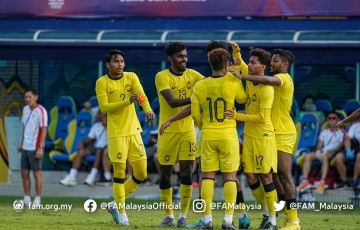 U22 Malaysia tạm biệt SEA Games 32 bằng chiến thắng đậm nhất vòng bảng