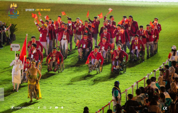 
                Đoàn Việt Nam sang Campuchia dự đại hội sau SEA Games 32
            