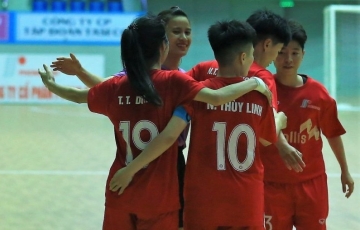 
                Vòng 2 giải futsal nữ VĐQG 2023: Phong Phú Hà Nam dẫn đầu
            
