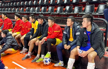 ĐT futsal Việt Nam sẵn sàng đấu đội hạng 4 FIFA
