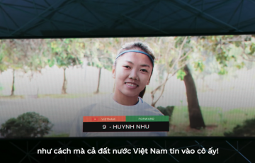 
                Huỳnh Như xuất hiện đầy tự hào cùng các siêu sao bóng đá thế giới
            