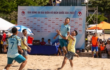 
                Kết quả giải bóng đá bãi biển lượt trận 2
            