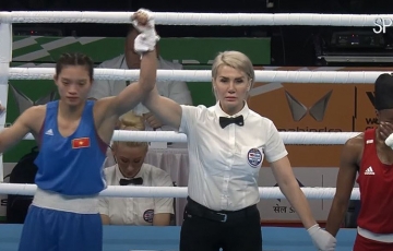 
                Đấm đối thủ ngã ra sàn, đại diện Việt Nam hiên ngang vào tứ kết Boxing VĐTG
            