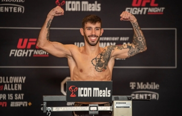 UFC Fight Night: Matheus Nicolau tuyên bố hạ knock-out đối thủ
