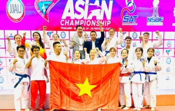 Jujitsu Việt Nam có VĐV vào chung kết, chờ HCV đầu tiên của SEA Games 32