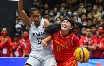 Kết quả bóng rổ 3x3 SEA Games 32 ngày 6/5: Tuyển nữ Việt Nam thắng ĐKVĐ Thái Lan