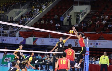 Trực tiếp bóng chuyền nam SEA Games 32 Việt Nam vs Malaysia: Khởi động