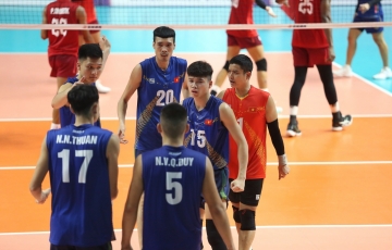 Chia bảng bóng chuyền nam Challenger Cup châu Á 2023: Việt Nam gặp tử thần