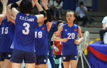 
                Link xem trực tiếp bóng chuyền nữ AVC Challenger Cup 2023 ngày 19/6: Việt Nam vs Uzbekistan
            