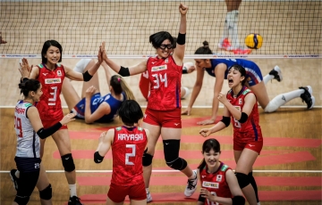 
                Lịch thi đấu bóng chuyền nữ VNL 2023 ngày 30/6: Nhật Bản vs Hà Lan
            