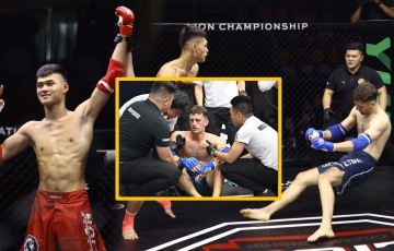 
                Võ sĩ Việt Nam 19 tuổi knock-out tay đấm người Anh trong 18 giây
            