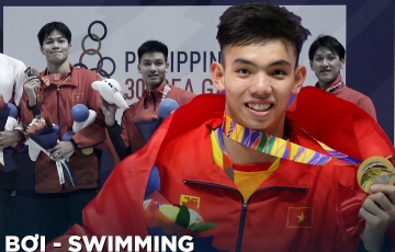 Danh sách đội tuyển bơi lội Việt Nam tham dự SEA Games 32