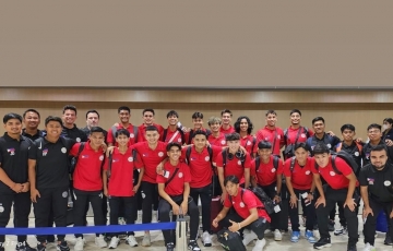VIDEO: Đại diện Đông Nam Á đầu tiên đặt chân tới Campuchia dự SEA Games 32