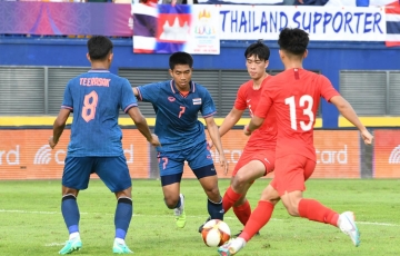 Highlights U22 Thái Lan vs U22 Singapore: Tạm lên ngôi đầu