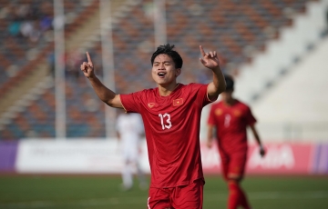 VIDEO: Bàn mở tỷ số của U22 Việt Nam trước U22 Myanmar