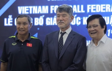 
                VIDEO: LĐBĐ Việt Nam công bố GĐKT người Nhật Bản
            