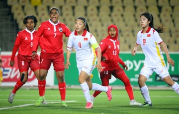 Trực tiếp nữ Việt Nam vs Nepal, 19h15 hôm nay 5/4