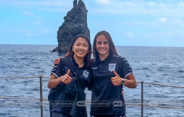 Huỳnh Như gửi lời chào Lank FC