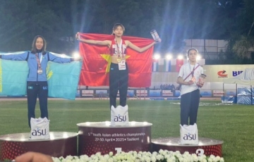 VĐV Việt Nam giành HCV châu Á ngay trước SEA Games 32
