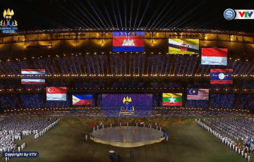 Campuchia lại để xảy ra sự cố về quốc kỳ Việt Nam tại bế mạc SEA Games