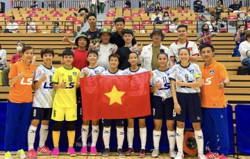 
                Việt Nam bất ngờ thắng Hàn Quốc 11-0 ở giải quốc tế
            
