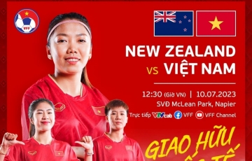 
                Xem trực tiếp nữ Việt Nam vs New Zealand ở đâu, kênh nào?
            