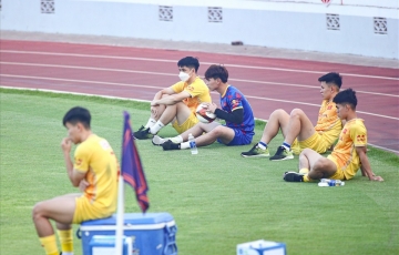 5 cầu thủ phải ngồi ngoài trong buổi tập của U22 Việt Nam
