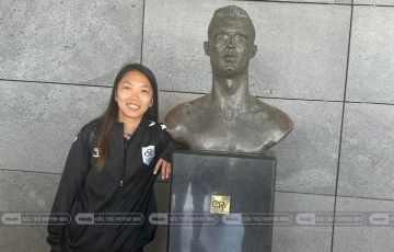 
                Huỳnh Như thăm bảo tàng của Ronaldo trước ngày trở về Việt Nam
            