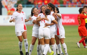 Trực tiếp nữ Philippines vs nữ Myanmar: Thị uy sức mạnh