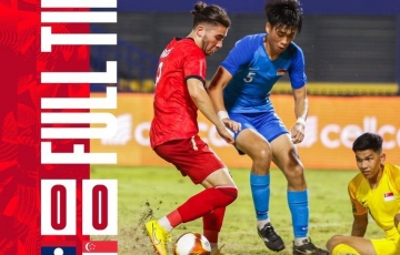 VIDEO: U22 Singapore 0-0 U22 Lào - Bảng B SEA Games 32