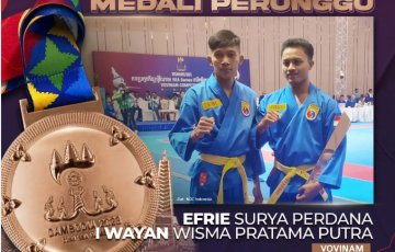 Cán bộ trại giam Indonesia đoạt huy chương ở SEA Games 32