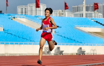 Lương Đức Phước không bảo vệ thành công HCV điền kinh SEA Games