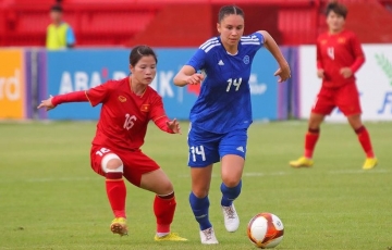 
                Đội tuyển nữ Việt Nam giành vé vào bán kết SEA Games 32
            