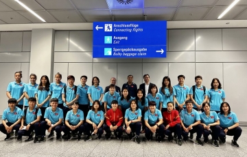 
                ĐT nữ Việt Nam sẵn sàng chạy đà cho World Cup ở châu Âu
            