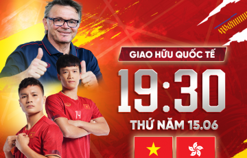 
                NHM được xem ĐT Việt Nam đấu Hồng Kông trên sóng VTV
            