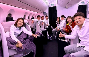 
                ĐT nữ Việt Nam đến New Zealand, sẵn sàng vươn xa tại World Cup
            