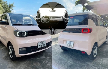 
                Xe Wuling Hongguang Mini EV đầu tiên ra biển số lộ diện, ngày ra mắt khách Việt đã cận kề
            
