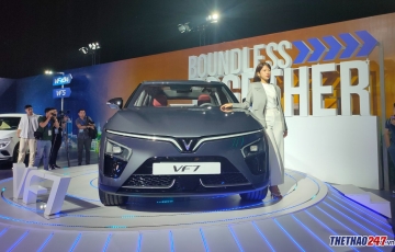 
                VinFast VF 7 nhận đặt cọc: Giao xe sớm nhất từ tháng 11, giá khởi điểm dự kiến 760 triệu
            