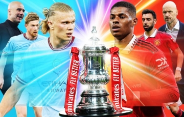 
                Lịch thi đấu chung kết Cup FA giữa Man City vs MU
            