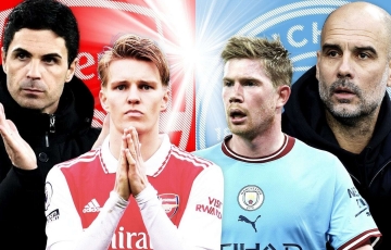 
                Man City đón tin cực vui trước thềm đại chiến, phả hơi nóng vào tham vọng vô địch của Arsenal
            