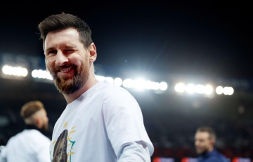 Khoảnh khắc vui vẻ hiếm hoi của Messi trong những ngày cuối ở PSG