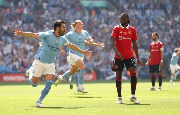 Hai siêu phẩm xé lưới MU, Man City lên ngôi vô địch Cúp FA 2023