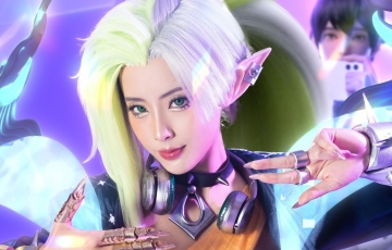 Ngắm nhìn loạt ảnh cosplay Mina Linh Xà Yêu Vũ trong Liên Quân Mobile